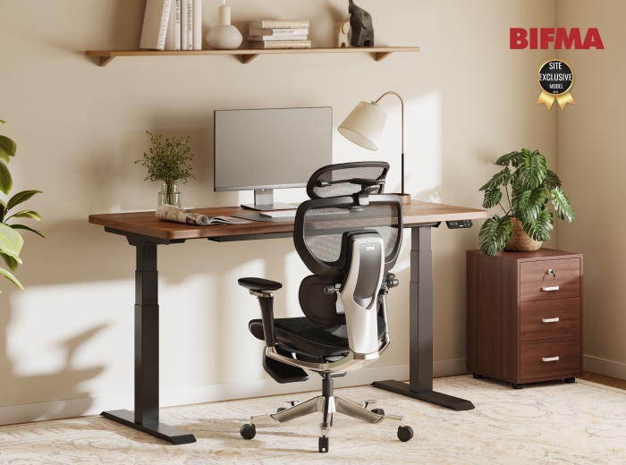 FlexiSpot E7 standing desk with deep top option