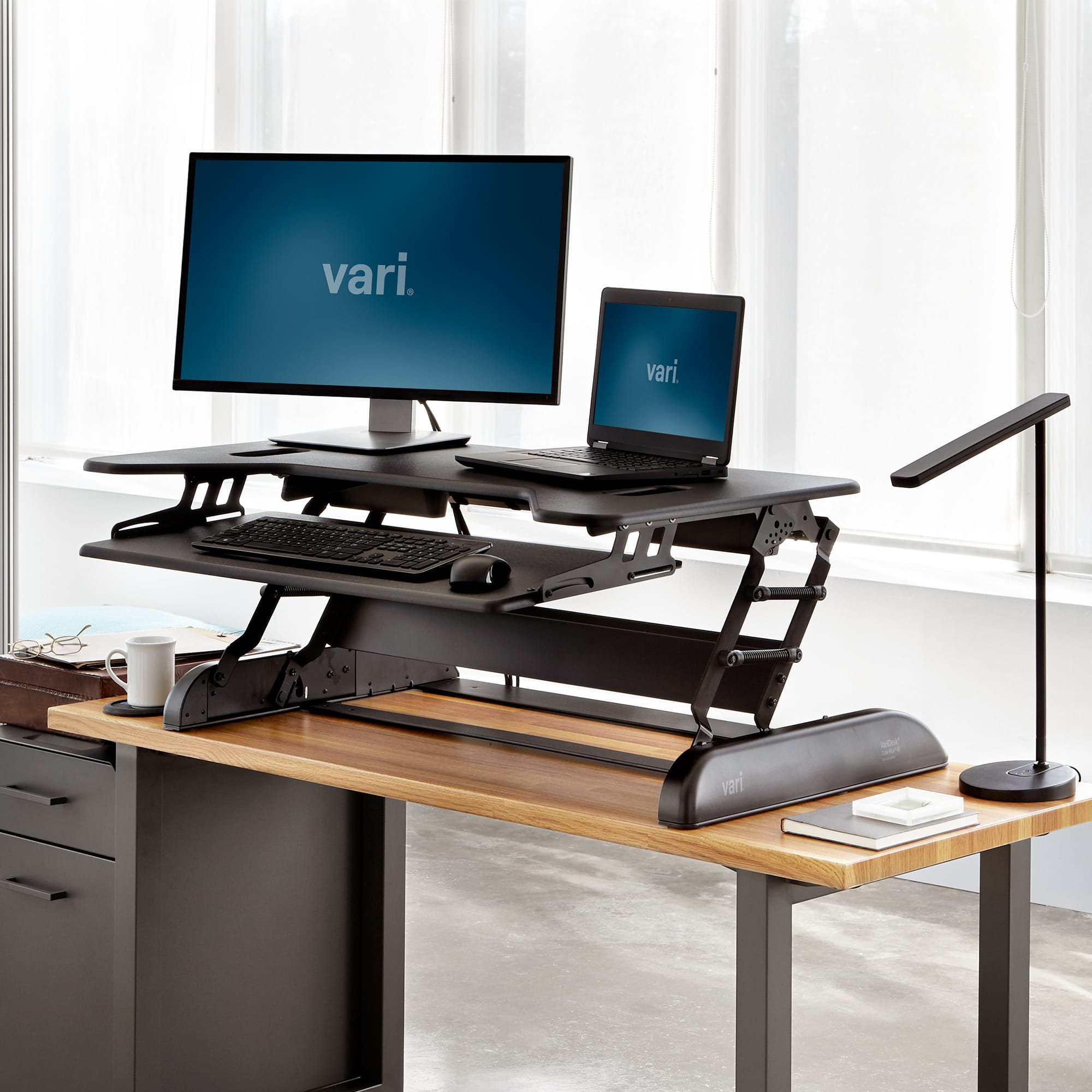 VariDesk Cube Plus 40 standing desk converter